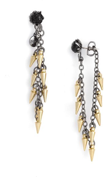 Marc By Marc Jacobs Last Dance Linear Thorn Earrings - Lyst