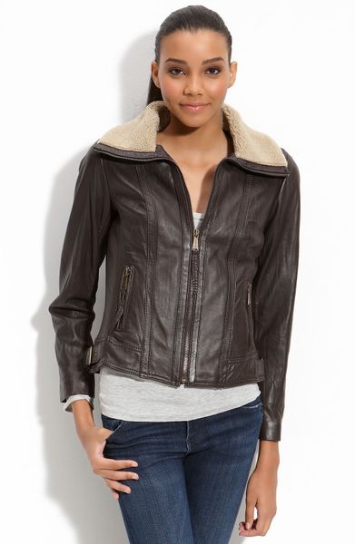 michael kors scuba leather jacket