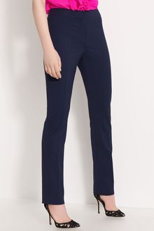 Oscar de la Renta Stretch Gabardine Pants - Lyst