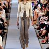 Oscar De La Renta Spring 2012 Gray Pants in Gray - Lyst