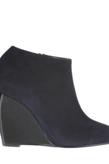 Pierre Hardy Blue Suede Boots - Lyst