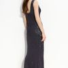 Pisarro Nights Beaded Mesh Gown in Gray (gun/ gun) - Lyst