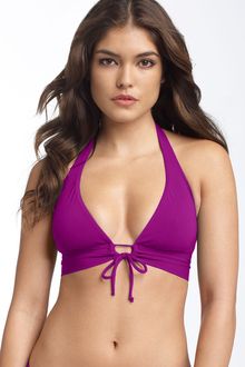 Robin Piccone Ava Halter Bikini Top - Lyst