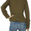 See By Chloé Cottontwill Military Jacket in Green - Lyst