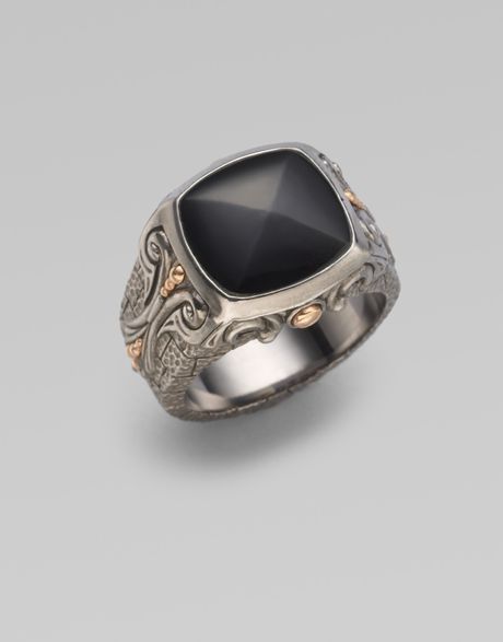 ... Webster Sterling Silver  Black Onyx Ring in Black for Men (onyx
