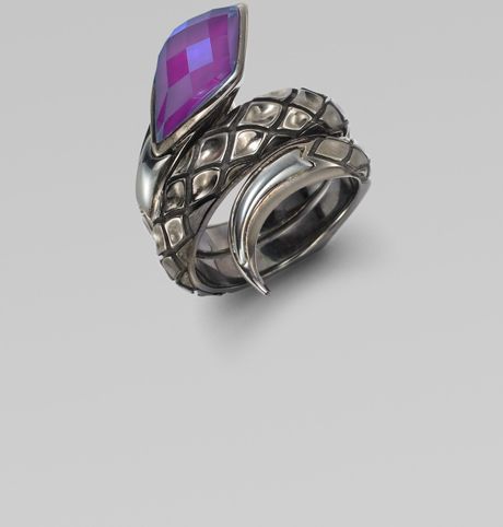 Stephen Webster Purple Sugalite & Sterling Silver Ring in Purple - Lyst