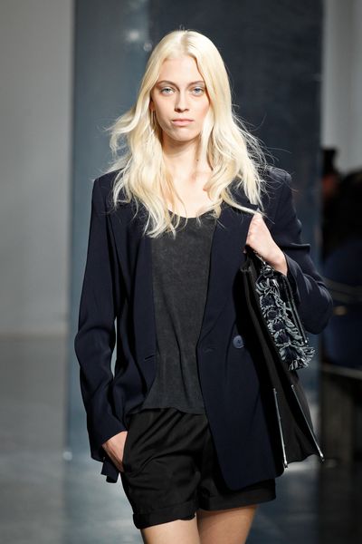 Theyskens' Theory Spring 2012 Black Mini Shorts in Black - Lyst