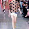 Tory Burch Spring 2012 Nautical Mini Shorts in White - Lyst
