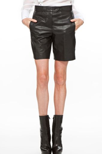 Viktor & Rolf Wool Angora Short in Black - Lyst