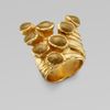 Yves Saint Laurent Arty Dots Ring in Gold - Lyst
