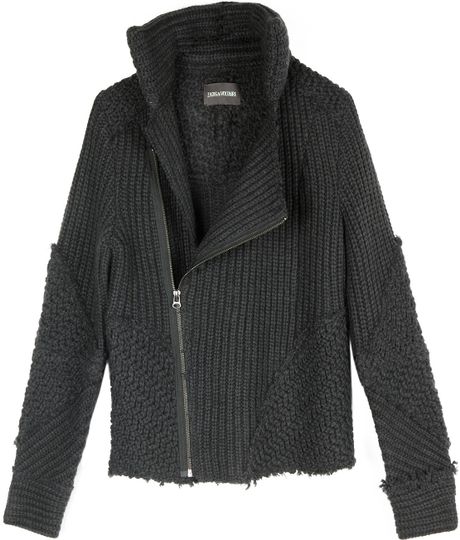 Zadig & Voltaire Cardigan Daly in Gray - Lyst
