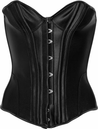 Agent Provocateur Classic Satin Corset - Lyst