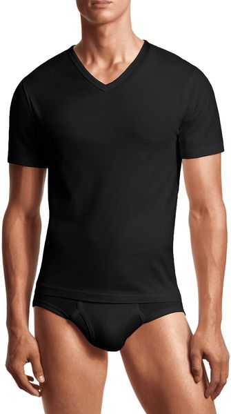 Calvin Klein Slim Fit Vneck Tshirt 3packonline Exclusive - Lyst