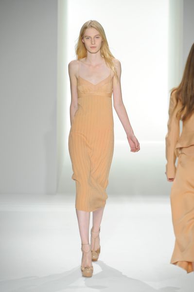 Calvin Klein Spring 2012 Nude Shoes in Beige - Lyst