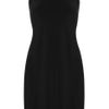 Calvin Klein Naked Glamour Stretchsatin Slip in Black - Lyst