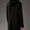 Dior Hooded Coat in Black for Men - Lyst