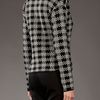 Emporio Armani Fitted Jacket in Black - Lyst
