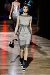 Marc Jacobs Spring 2012 Gingham Overlay Dress