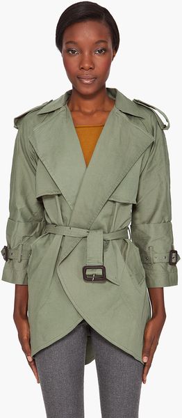 Preen Mia Mac Trench Coat - Lyst
