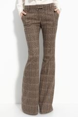 Rachel Zoe Glen Plaid Bootcut Pants