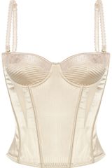 Stella McCartney Josephine Marrying Satin Corset