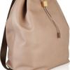 The Row Leather Backpack in Brown (taupe) - Lyst