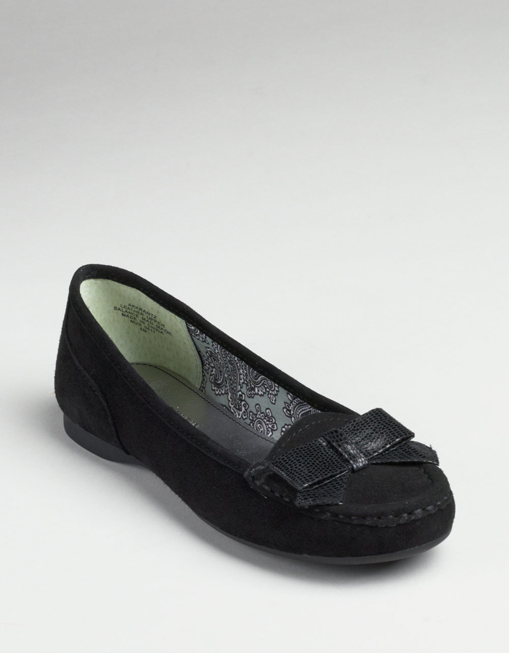 anne klein flats with bow
