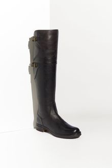 Alberto Fermani Double Strap Leather Boot - Lyst