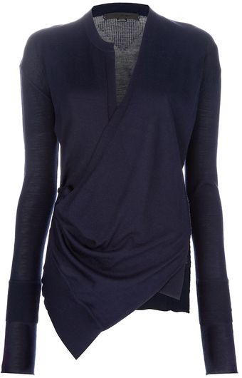 Alexander Wang Wrap Sweater - Lyst