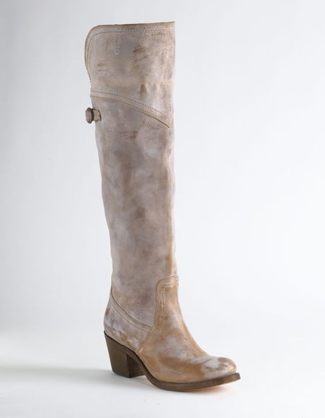 frye beige boots