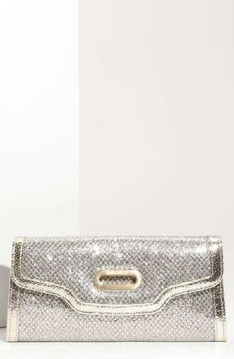  Tilsa Glitter Fabric Clutch 