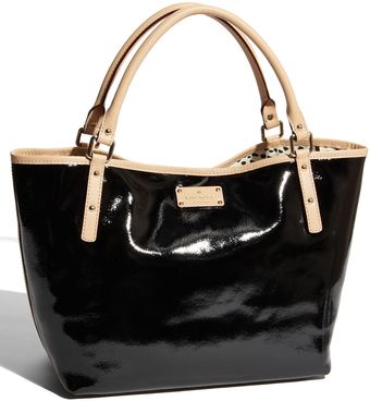  Flicker - Sophie Crinkled Patent Shoulder Bag 