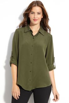 Louben Silk Shirt - Lyst