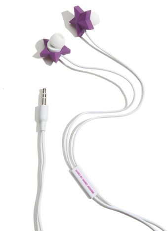 Marc By Marc Jacobs Star Ear Bud Headphones - Lyst