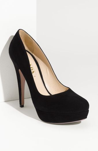 Prada Platform Pump - Lyst