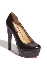 Rachel Zoe Annie Croc Embossed Pump