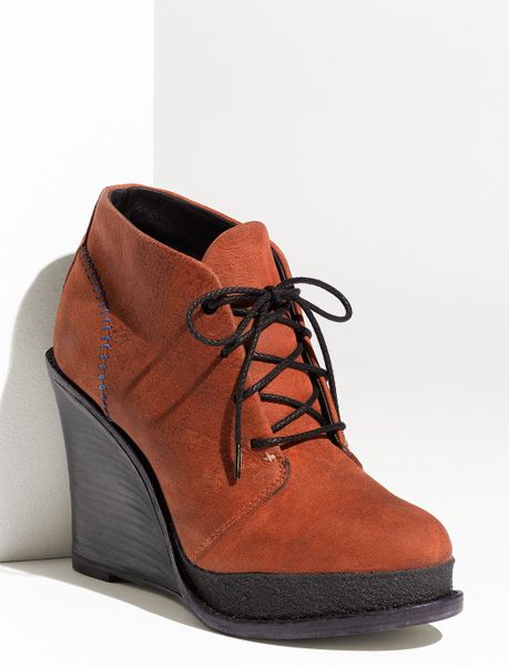 Rag & Bone Odval Desert Boot in Orange (red dirt) - Lyst