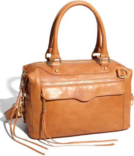 Rebecca Minkoff Classics Mab  Mini Satchel in Brown (natural) - Lyst