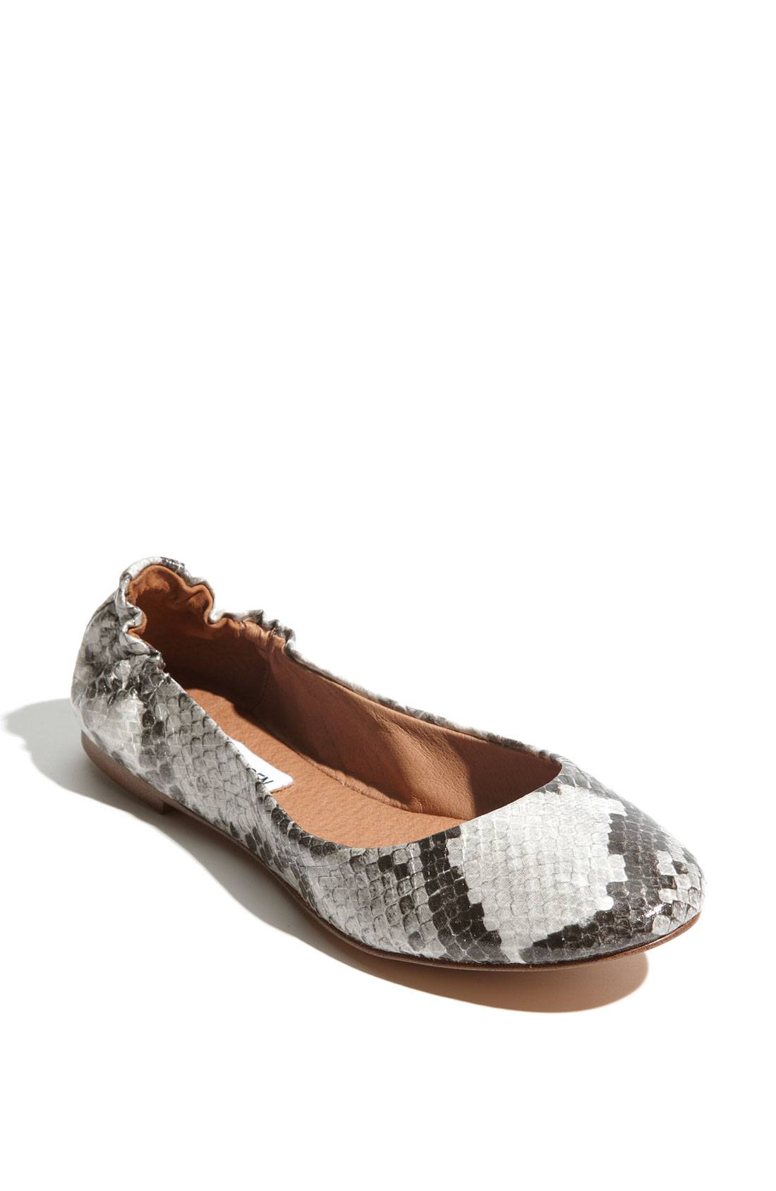 steve madden feather snake flats