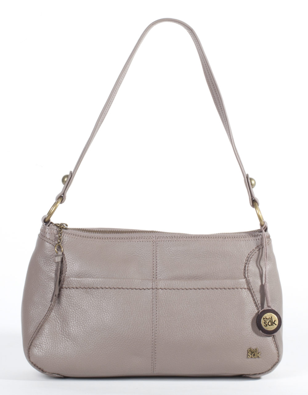 The Sak Iris Small Leather Hobo Bag in Brown (portobello) | Lyst