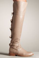 Valentino Bow-back Over-the-knee Riding Boot