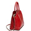 Valentino Rock Stud Leather Handbag in Red (rosso / platino) - Lyst