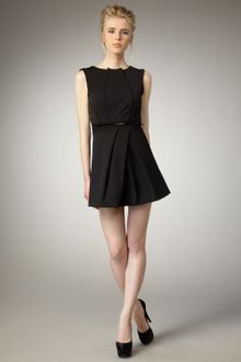 Vera Wang Lavender Cutout Back Dress - Lyst