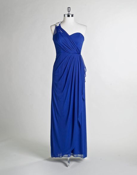 xscape royal blue dress