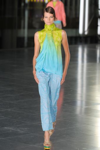 Jonathan Saunders Spring 2012 Printed Pants - Lyst