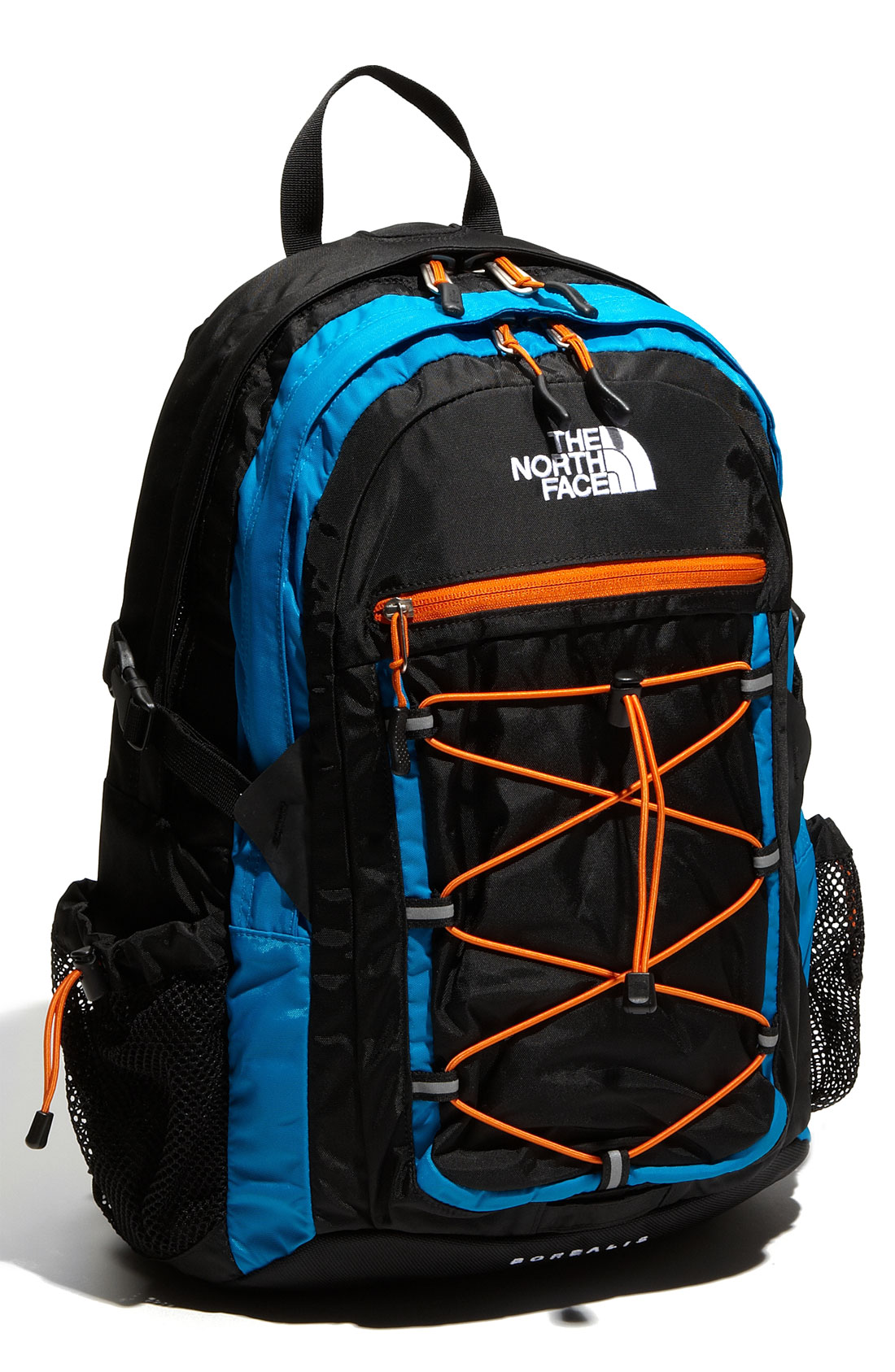 blue north face backpacks