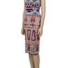 Mary Katrantzou Coromandel Strapless Flap Dress in Multicolor - Lyst