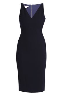 Antonio Berardi Crepe Sleeveless Dress - Lyst