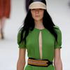 Burberry Prorsum Spring 2012 Black and Orange Belt in Orange - Lyst