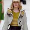 Burberry Prorsum Spring 2012 Raffia PomPom Hat in Black - Lyst